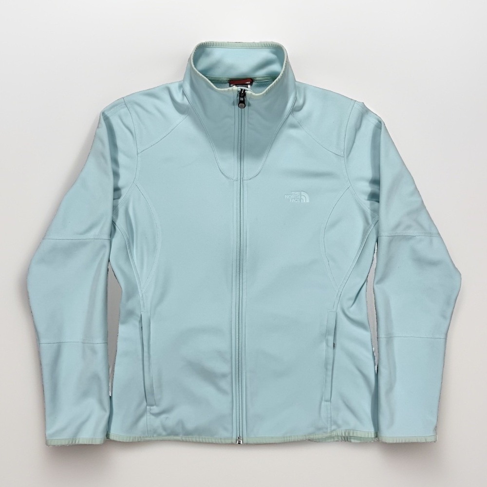The North Face Women's L Jacket Full Zip Blue Gorpcore Winter Outdoors Hiking